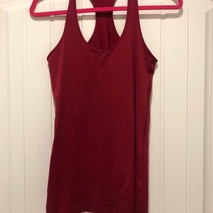 Red Racerback Lululemon Tank